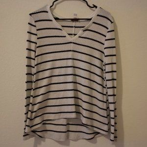 Black and White striped shirt